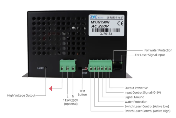 Fuente Poder Co2 80W - Imagen 2
